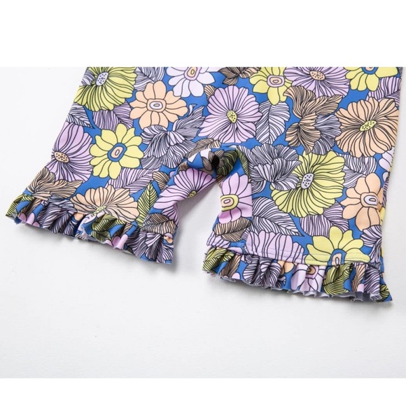 NWT Baby Short Sleeve One Piece Swimsuit with UPF 50+ Sun Protection - Picture 4 of 7